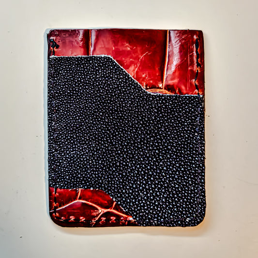 Nile Crockery and Stingraymond minimalist wallet