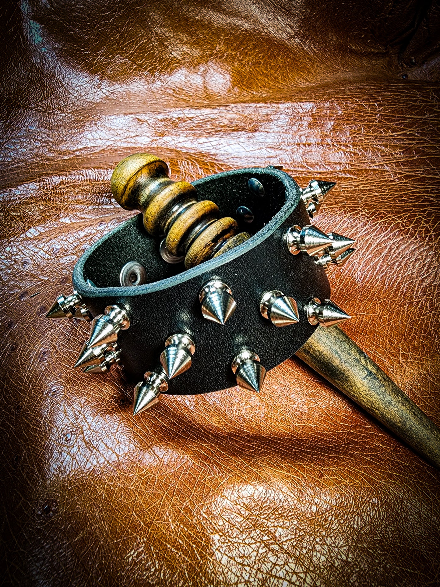 Punk Rock/Heavy Metal Style Spike Bracelet