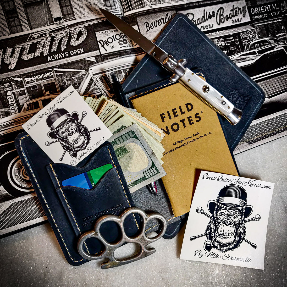 Field Notes Wallet – Beast Belts and Knives